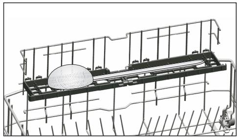 BEKO LVV1347W - Support multifonction/à hauteur ajustable du panier inférieur - 2