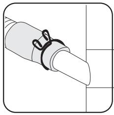 BEKO LVV1347W - Raccordement du conduit d'évacuation - 2