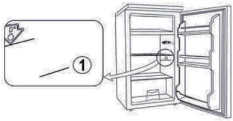 FRIGIDAIRE FRSBS90WDIXE - INSTALLATION DE L'INDICATEUR DE TEMPERATURE - 1