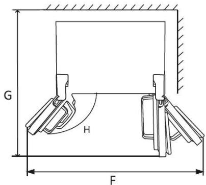 FRIGIDAIRE FRSBS90WDIXE - Démontage des portes - 10