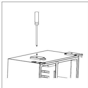 FRIGIDAIRE FRSBS90WDIXE - Démontage des portes - 1