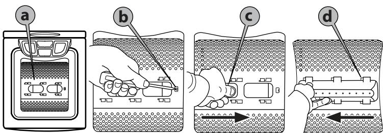 WHIRLPOOL ZENTDLRBX6252BSFR/N - Récupérer un objet qui tombe entre le tambour et le caisson - 1