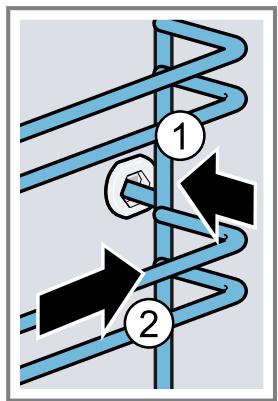 NEFF B6ACH7AG3 - Accrocher les supports - 1