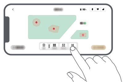 DREAME A1 pro - Raccorder entre elles deux zones de travail isolées - 1