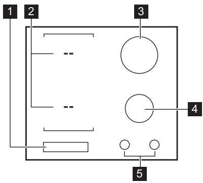 AEG HDB64623NB - Description de la table de cuisson - 1