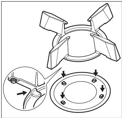 AEG HDB64623NB - Retrait et installation des supports de casserole - 1