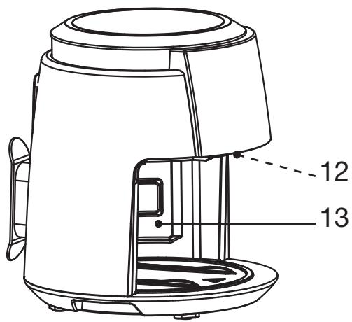 ESSENTIELB EAF1 - Cuiseur à air chaud / Airfryer / Freidora de aire / Heißluftfritteuse / Heteluchstkoker EAF1 - 5