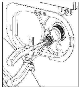 ESSENTIELB ELF1014-5b - Nettoyage des filtres du tuyau d'arrivée d'eau - 3