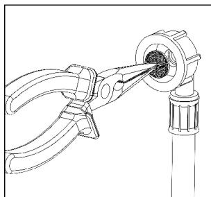 ESSENTIELB ELF1014-5b - Nettoyage des filtres du tuyau d'arrivée d'eau - 2