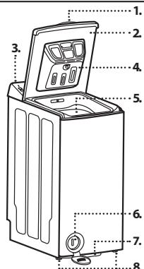 WHIRLPOOL TDLR6265FR - DESCRIPTION DU PRODUIT - 1