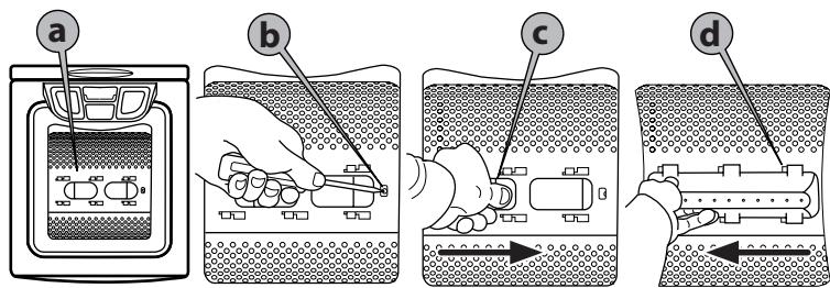 WHIRLPOOL TDLR6265FR - Récupérer un objet qui tombe entre le tambour et le caisson - 1