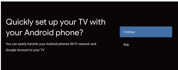 ESSENTIELB 32HD-A7000 - ConFiguration rapide à l'aide d'un apparéil Android - 1