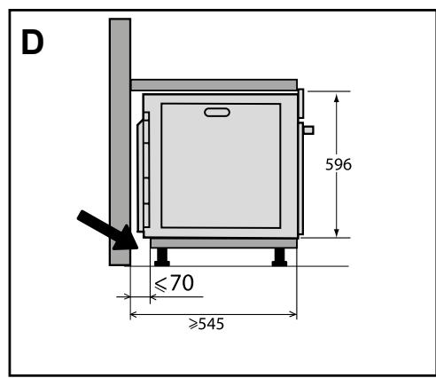 DE DIETRICH DOP4556X Sensor - CHOIX DE L'EMPLACEMENT ET ENCASTREMENT - 4