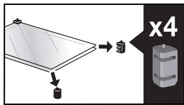DE DIETRICH DOP4556X Sensor - NETTOYAGE DES VITRES DE PORTE - 4