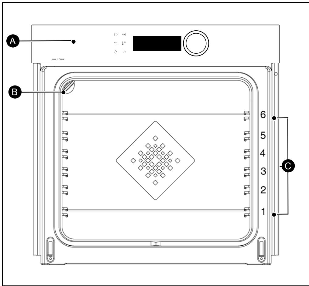 DE DIETRICH DOP4556X Sensor - PRESENTATION DU FOUR - 1