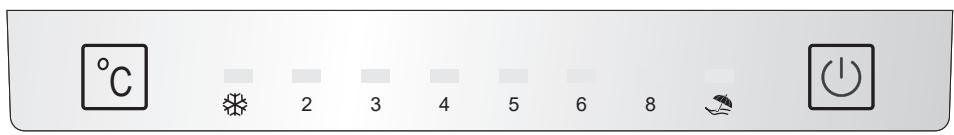 ESSENTIELB ERCV190-55hiv2 - - Réglage de la température - 1