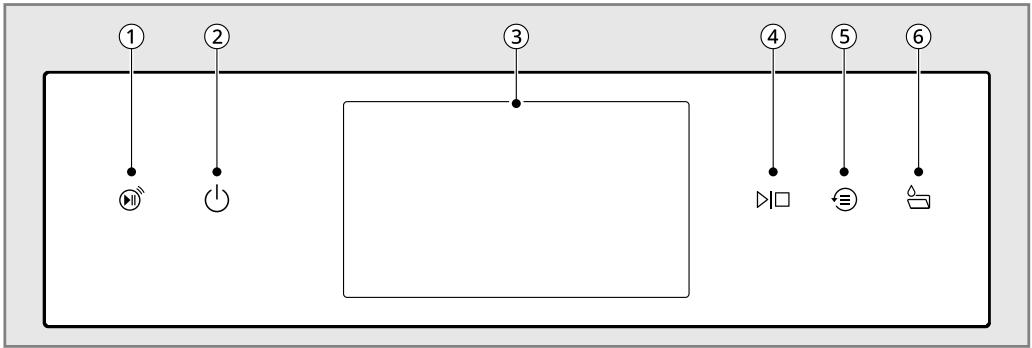 LG WS9D7673CB Instaview - Utilisation du panneau de commande - 1