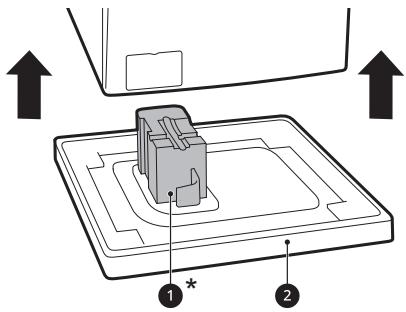 LG F94N15WHS - Soulever l'appareil de sa base en mousse - 1