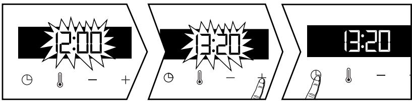 DE DIETRICH DFP7100X - - Mise à l'heure - 1