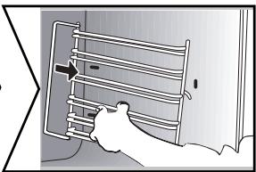 DE DIETRICH DFP7100X - - DÉMONTAGE DES GRADINS - 2