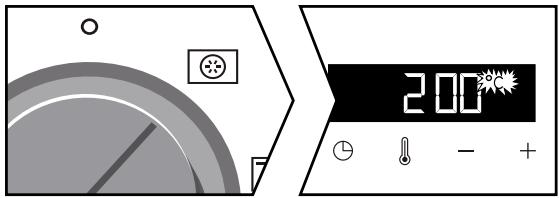 DE DIETRICH DFP7100X - - Demarrage d'une cuisson immédiate - 1
