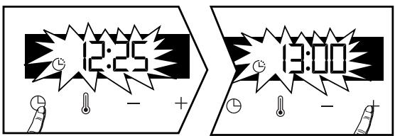 DE DIETRICH DFP7100X - - Modification de l'heure de fin de cuisson - 1