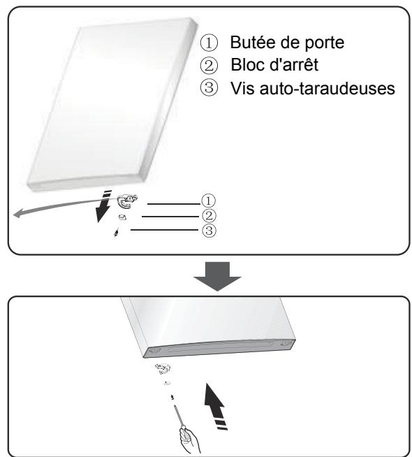 HISENSE RB390N4BCC - Inverser la porte - 11
