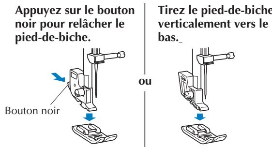 BROTHER FS40s - Remplacement du pied-de-biche - 2