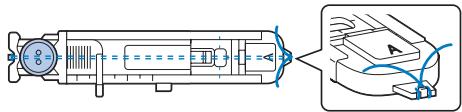 BROTHER FS40s - Couture de boutonnieres sur des tissus elastiques (Disponible sur les modèles comportant 35 points ou plus.) - 2