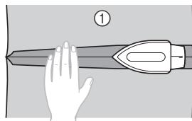 BROTHER FS40s - Insertion d'une fermeture à glissière - 4