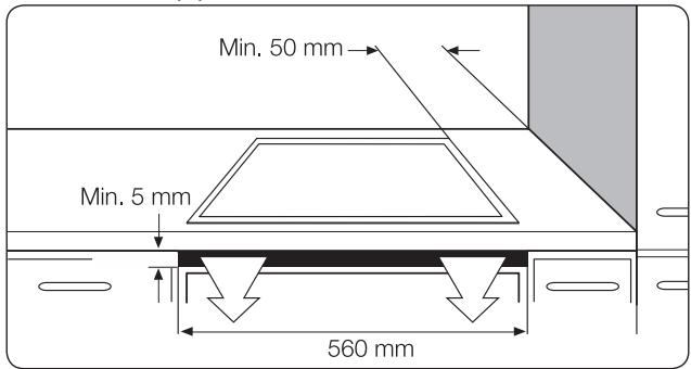 SAMSUNG NZ64T3706A1 - Installation du plan de travail - 2