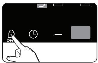 SAMSUNG NZ64T3706A1 - Metre le verrouillage sécurité infant en Marche/Arrêt - 1