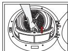 WHIRLPOOL CWD86MWBRFR - Filtre à fibres / surface interieure de la porte de chargement - 1