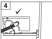 WHIRLPOOL CWD86MWBRFR - Raccordement du tuyau d'évacuation d'eau sur les produits dotés d'un dispositif de vaporisation - 4