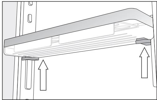 MIELE KFN 7764 C - Déplacer le balconnet avec réglage précis - 1