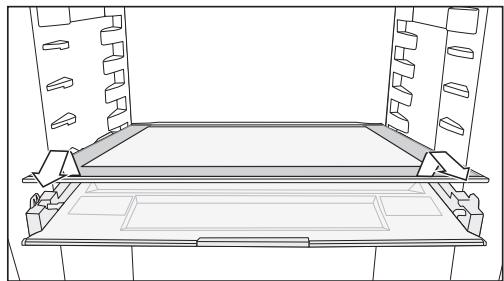 MIELE KFN 7764 C - Retirer la tablette - 1