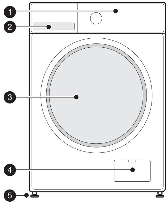 ESSENTIELB ELF1214-3b - description de votre lave-linge - 1