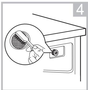 ESSENTIELB ELF1214-3b - Nettoyage des filtres du tuyau d'arrivée d'eau - 4