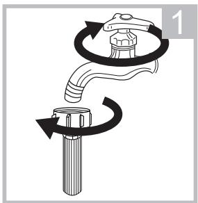 ESSENTIELB ELF1214-3b - Nettoyage des filtres du tuyau d'arrivée d'eau - 1