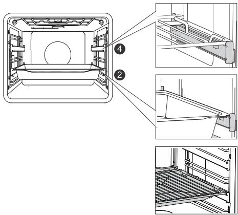HISENSE O643PX - Guides coulissants fixes - 1