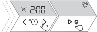 HISENSE BSA66346PBGWIFI - Réglage du temps de cuisson - 1
