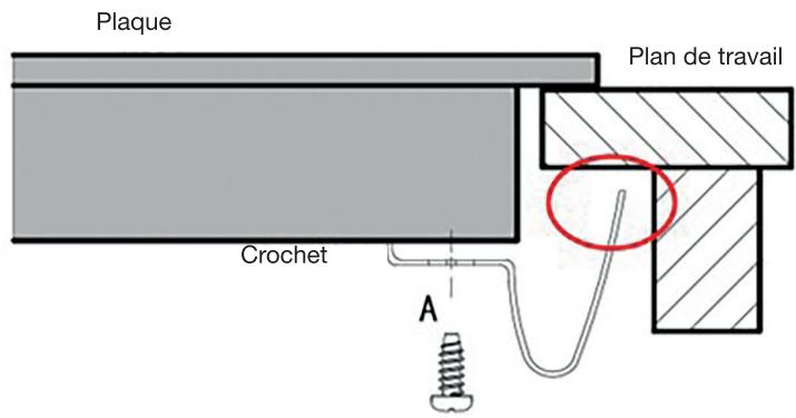 WHIRLPOOL ETI42 - Réglage de la position des crochets - 2