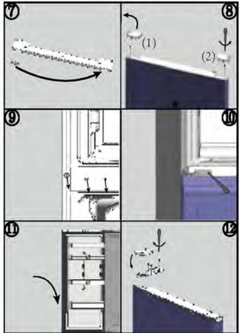 HAIER HDPR1618ANPK - Étapes du montage - 2