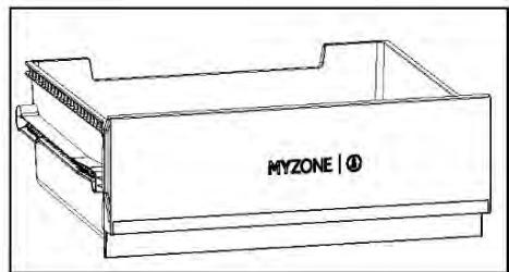 HAIER HDPR1618ANPK - Tiroir My Zone - 1