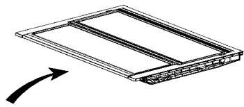 HAIER HDPR1618ANPK - Étagère pliable - 1