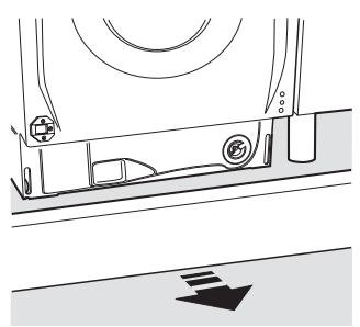 INDESIT BIWMIL9146FR - NETTOYAGE DU FILTRÉ À EAU/ÉVACUATION DE L'EAU RÉSIDUELLÉ - 1