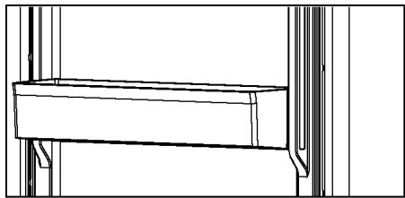 HAIER HTW5618CNMP - Balcon de porte amovible - 1