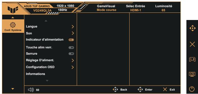 HAIER VG249QL3A - Conf. Systeme - 1