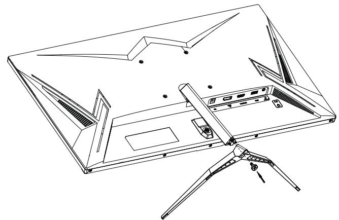 HAIER SKP M24 - INSTALLATION OF THE STAND - 1