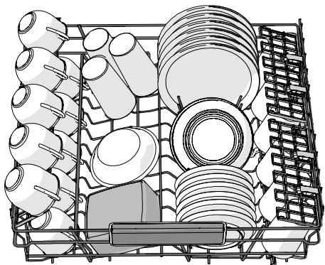 GORENJE GV642C65 - Panier supérieur - 1